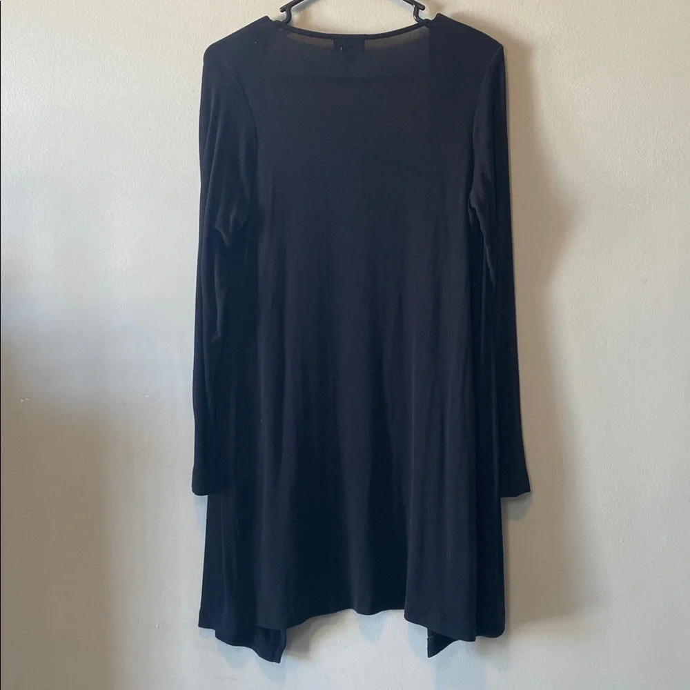 J Jill Wearever‎ Collection Cardigan Women’s XS Black Lightweight Stretch Knit